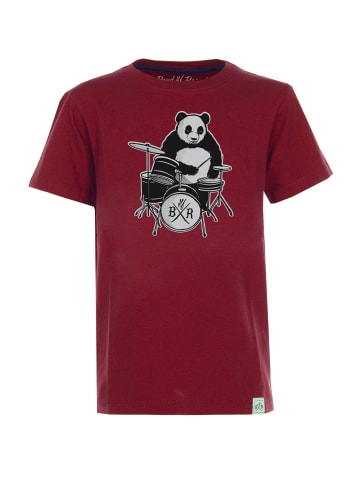 Band of Rascals T-Shirt " Panda " in rot