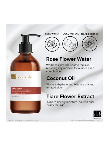 Dr Botanicals DB Marokkanische Rose Antibakterielle Hand- & Gesichts-Reinigungswäsche