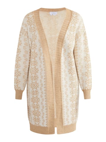 usha BLUE LABEL Cardigan in Beige Creme