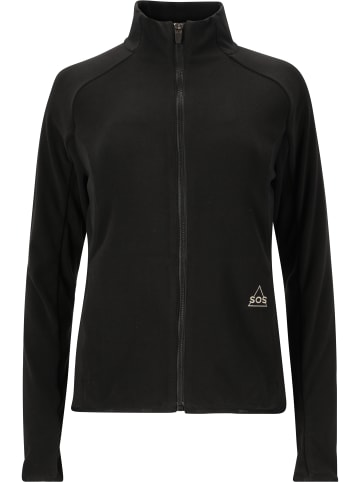 SOS Fleecejacke Bromo in 1001 Black