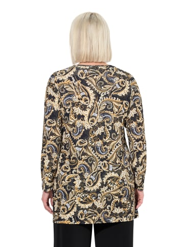 Ulla Popken Longshirt in schwarz