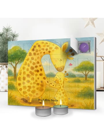 Mr. & Mrs. Panda Duftkerzen Adventskalender Giraffe Kind Design ... in Weiß