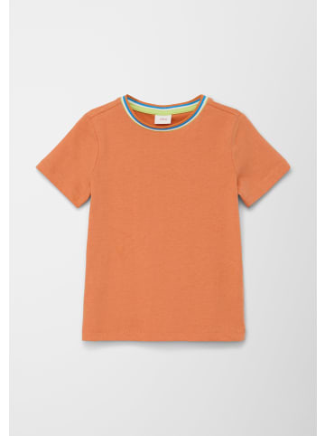 s.Oliver T-Shirt kurzarm in Orange