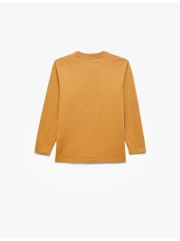 KOTON TSHIRT LS in Kamelfeder