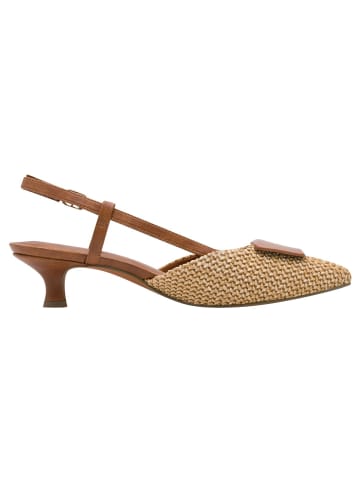 Marco Tozzi Slingpumps in COGNAC COMB