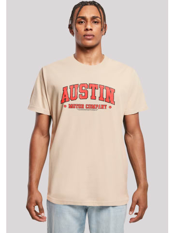 F4NT4STIC T-Shirt British Motor Heritage Austin Motor Company in sand