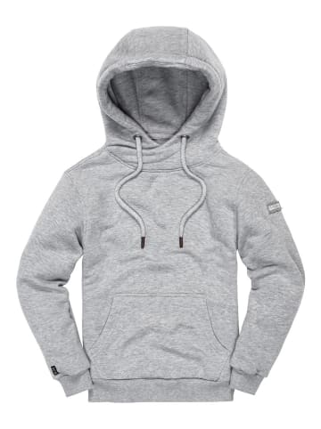 Alessandro Salvarini Hoodie Alessandro Salvarini Herren Hoodie AS295 in Hellgrau