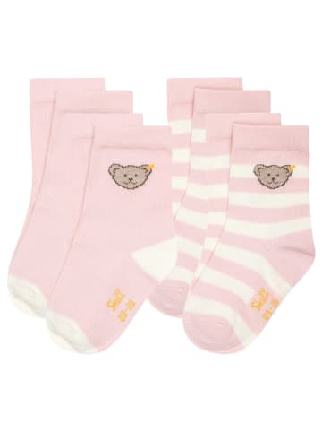 Steiff Socken 4er Pack in Rosa