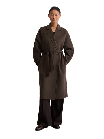 Marc O'Polo Mantel relaxed in Dark Coffee