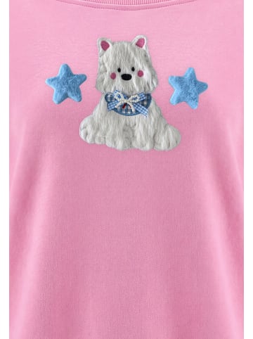 myMo Women Sweatshirt in Pink