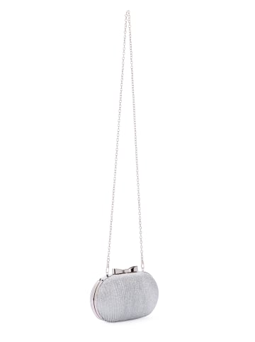 aleva Women Clutch in Silver