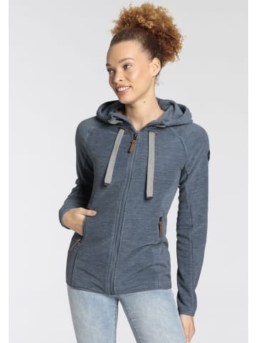 Polarino Fleecejacke in blau