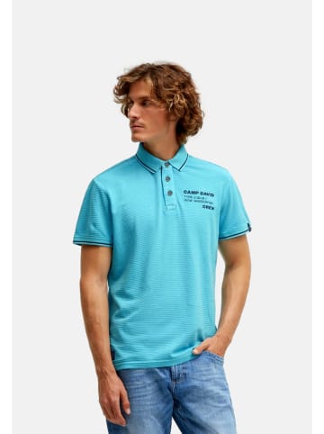 CAMP DAVID  Poloshirt 'Windsurfing' in hellblau