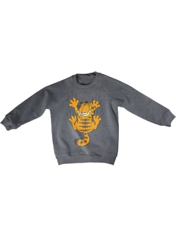 Garfield Kinder Sweatshirt "Hanging On Kids Sweatshirt" in Grau