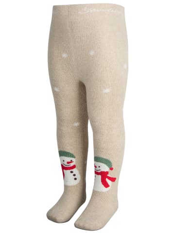 Sterntaler Strumpfhose Schneemann in natur