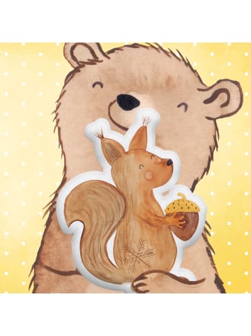 Mr. & Mrs. Panda plüschfigur Eichhörnchen Weihnachten ohne Spruch in Weiß