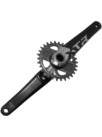 SHIMANO Kurbelgarnitur XTR ENDURO FC-M9220, 165 mm in schwarz