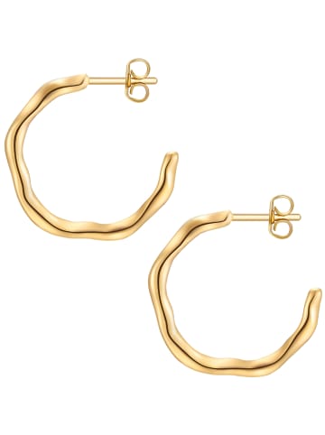 Eastside NY Creolen Edelstahl in gelbgold