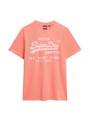 Superdry T-Shirt 1er Pack in Orange