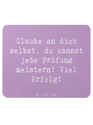 Mr. & Mrs. Panda Mauspad Spruch Prüfungen bestehen mit Spruch in Lavendeltraum
