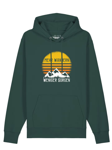 wat? Apparel Sweatshirt Mehr Wandern in Glazed Green