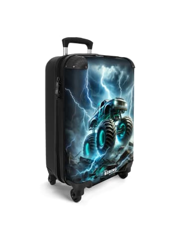 NoBoringSuitCases Suitcase, Koffer, Reisekoffer Monstertruck Blitz