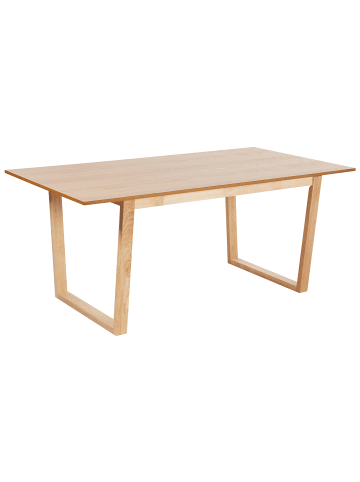 Beliani Esszimmertisch CAMDEN in Braun - (W) 95 x (H) 76 x (L) 180 cm