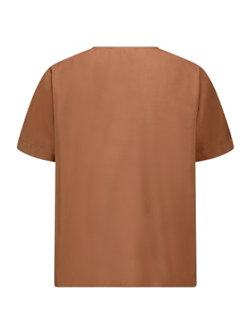 Betty Barclay Blusenshirt kurzarm in Classic Nougat