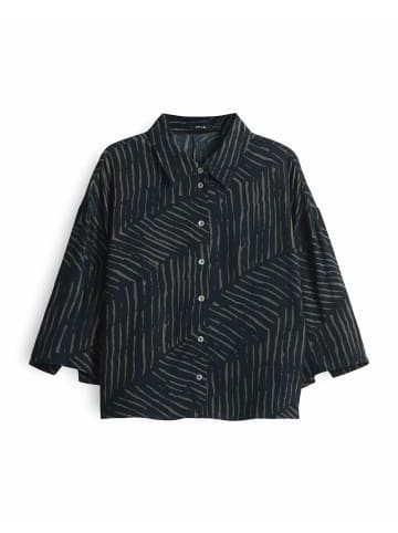 OPUS Kurzarmbluse für Damen in blau