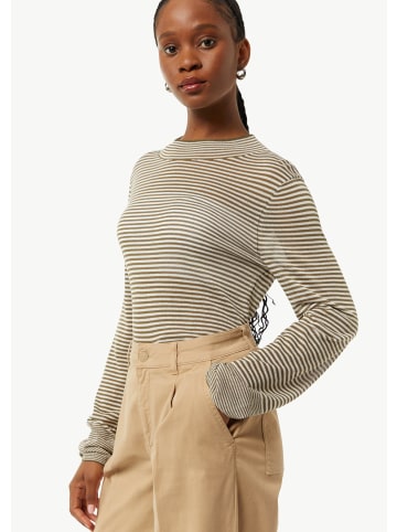 comma CI Strickpullover langarm in Olive