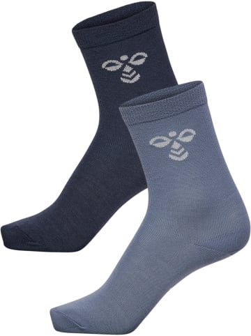 Hummel Long Socken Hmljr Wool Kinder in OMBRE BLUE/FLINT STONE