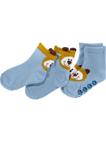 REDBEST Kinder-Socken 2 Paar in hellblau
