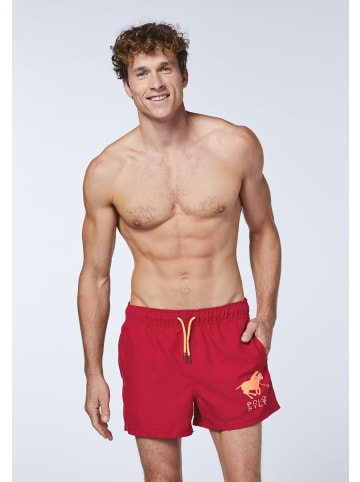 Polo Sylt Badeshorts in Rot