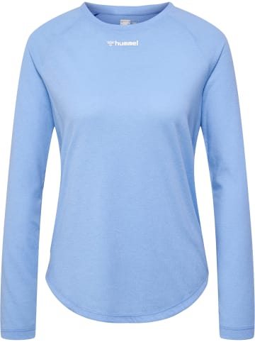 Hummel Hummel T-Shirt Raglanärmel Hmlmt Vanja Multisport Damen in PLACID BLUE