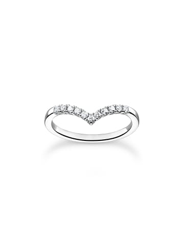 Thomas Sabo Ring in silber, weiß