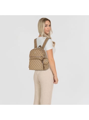 Guess Power Play II Daypack 36 cm Laptopfach in latte logo