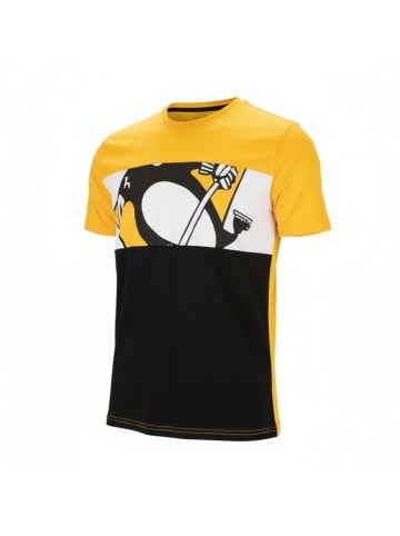 FANATICS Shirt NHL Pittsburgh Penguins in Gelb