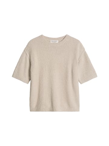 Marc O'Polo Kurzarm-Pullover loose in Natural