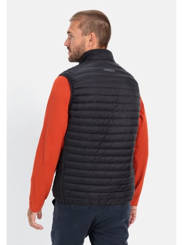 Camel Active Steppweste mit leichtem Futter in Schwarz