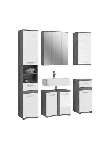 ebuy24 Weiß 164 x 34 cm