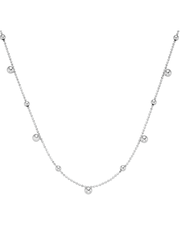 Smart Jewel Collier Mit Kugeln in Silber