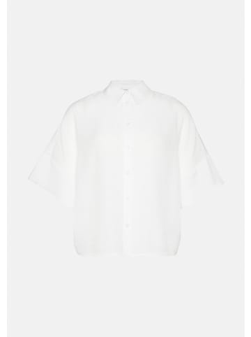 comma Bluse in 0100_weiß