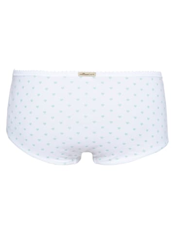 comazo earth Mädchen Hot-Pants Herzen bright white 