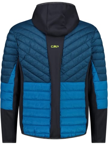 cmp Funktionsjacke, Steppjacke MAN HYBRID JACKET FIX HOOD in Blau