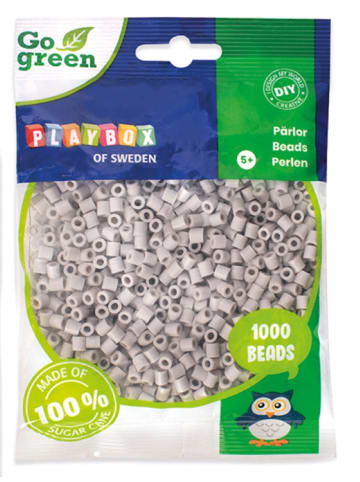 Playbox Bügelperlen Go green Midi 1000 Stk. grau - ab 5 Jahren
