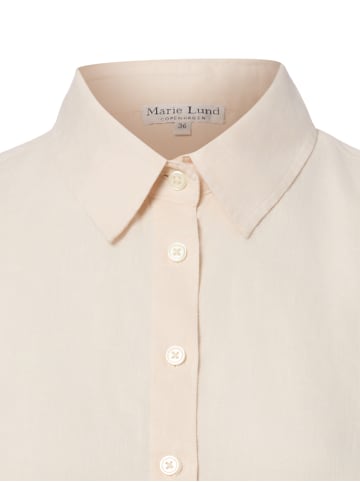 Marie Lund Leinenbluse Rihab in ecru - 0058