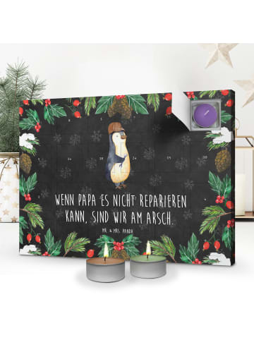 Mr. & Mrs. Panda adventskalender duftkerzen Wenn Papa es nicht r... in Kreidetafel