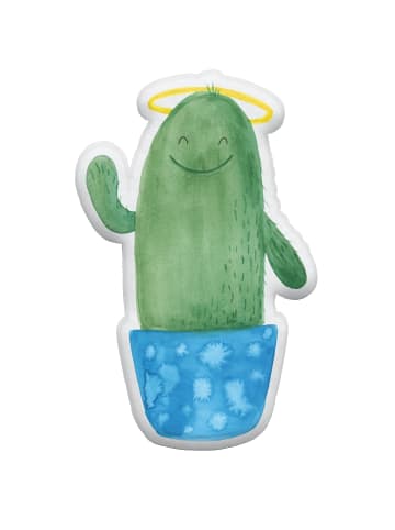 Mr. & Mrs. Panda Dekokissen Kaktus Heilig ohne Spruch in Weiß