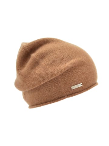 Seeberger Strickmütze in braun