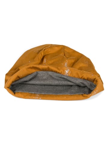 styleBREAKER Beanie Mütze in Cognac